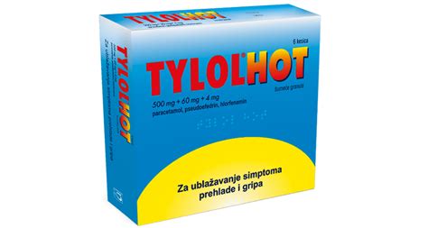 Tylol Hot-d 500 Mg + 60 Mg + 4 Mg / 5 G Tek Kullanimlik Oral Cozelti Hazirlamak Icin Toz 6 Poset