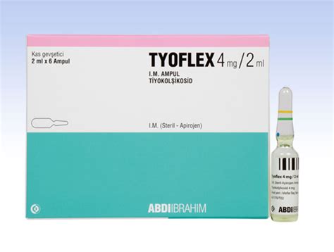 Tyoflex 4 Mg/2ml 6 Ampul