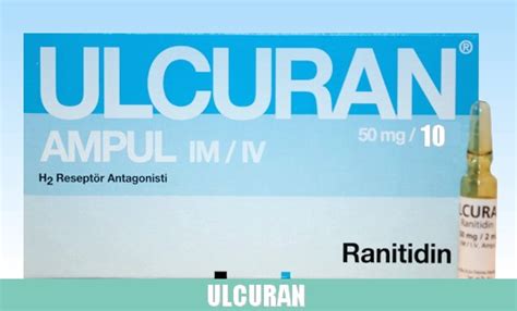 Ulcuran 50 Mg 10 Ampul