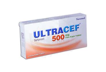 Ultracef 500 Mg 10 Film Tablet