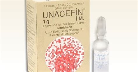 Unacefin Im 1 Gr 1 Flakon