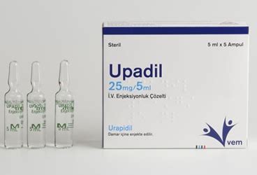 Upadil 25 Mg/5 Ml Iv Enjeksiyonluk Cozelti (5 Ampul)