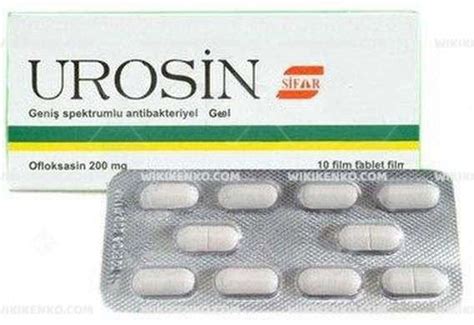 Urosin 200 Mg 10 Film Tablet