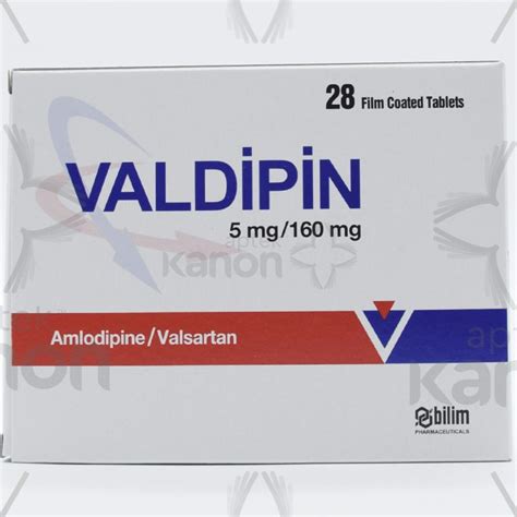 Valdipin 10 Mg/160 Mg Film Kapli Tablet (28 Film Kapli Tablet)