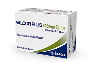Valso Plus 320/25 Mg 28 Film Tablet