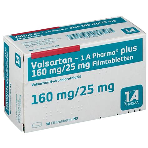Valtensin Plus 160/25 Mg 28 Film Kapli Tabet