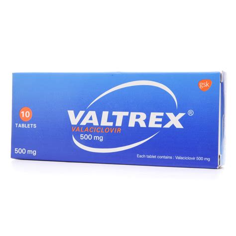 Valtrex 500 Mg 10 Film Tablet