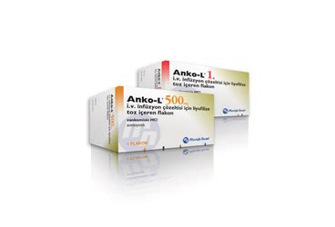 Vankomisin Hcl Dbl 1 Gr 1 Flakon