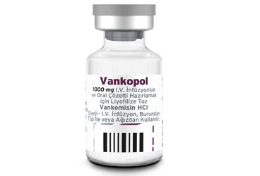 Vankurais 1000 Mg I.v. Infuzyonluk Ve Oral
Cozelti Hazirlamak Icin Toz (1 Flakon)