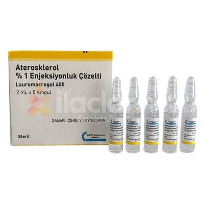 Varikanol %0.5 Enjeksiyonluk Cozelti