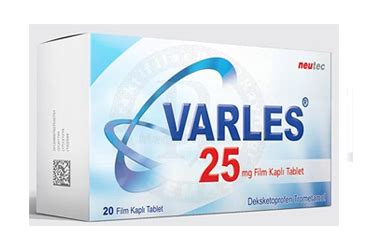 Varles 25 Mg 20 Film Kapli Tablet