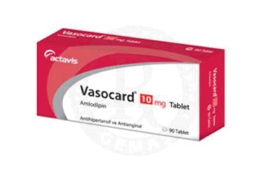 Vasocard 10 Mg 90 Tablet