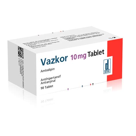Vazkor 10 Mg 90 Tablet