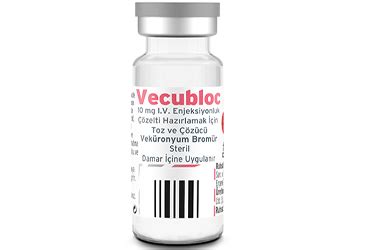 Vecubloc 10 Mg Iv Enjeksiyonluk Cozelti Hazirlamak Icin Toz Ve Cozucu