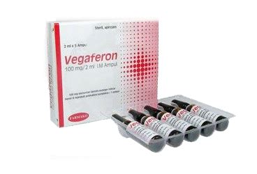 Vegaferon 100 Mg/2 Ml Imenjeksiyonluk Cozelti (5 Ampul)