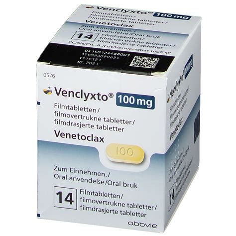 Venclyxto 100 Mg 14 Film Kapli Tablet
