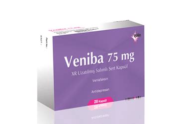Veniba 75 Mg Xr Uzatilmis Salimli 28 Sert Kapsul
