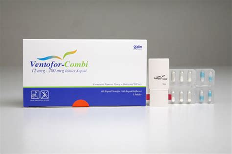Ventofor-combi 12 Mcg-200 Mcg Inhaler 120 Kapsul
