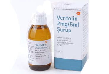 Ventolin 2 Mg 150 Ml Surup