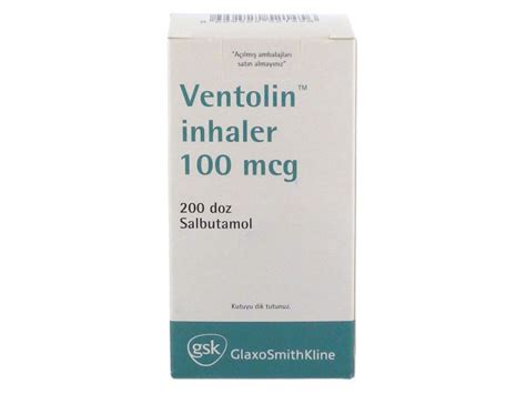 Ventolin Inhaler 100 Mcg 200 Doz