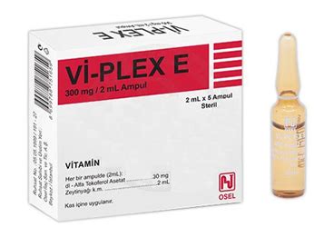 Vi-plex E 300 Mg 2 Cc 5 Ampul