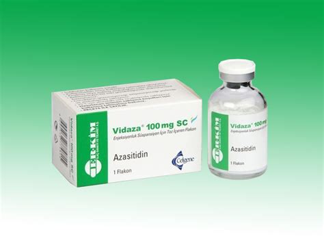Vidaza 100 Mg Sc Enjeksiyonluk Suspansiyon Icin Toz Iceren 1 Flakon