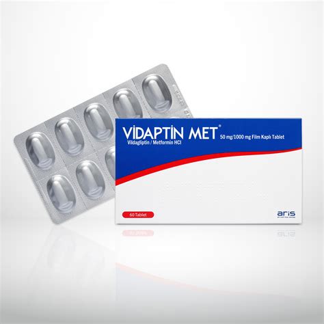Vilmet 50 Mg / 1000 Mg Film Kapli Tablet (120 Tablet)
