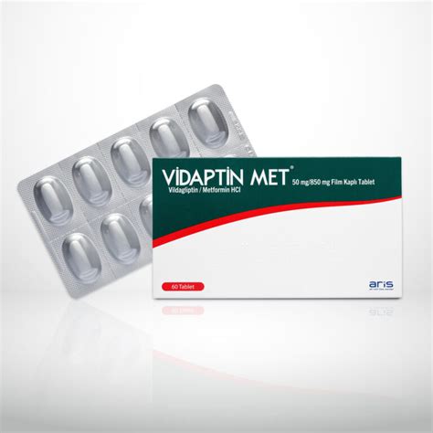Vilmet 50 Mg / 850 Mg Film Kapli Tablet (60 Tablet)