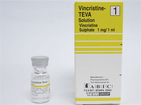 Vincristine-teva 1 Mg 1 Flakon