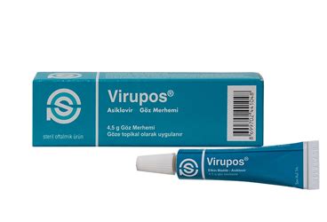 Virupos 4,5 Gr Goz Merhemi