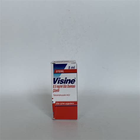 Visine 0,5 Mg/ml Goz Damlasi Cozelti