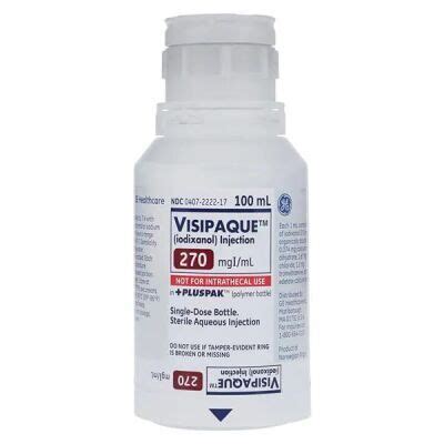 Visipaque 270 Mg 100 Ml 1 Flakon