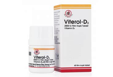 Viterol-d3 2000 Iu Film Kapli Tablet (60 Tablet)