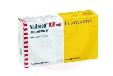 Voltaren 100 Mg 5 Supozituar