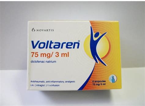 Voltaren Im 75 Mg 3 Ml 10 Ampul