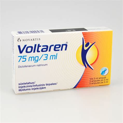 Voltaren Im 75 Mg 3 Ml 5 Ampul
