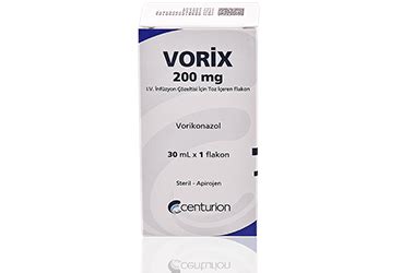 Vorix 200 Mg Iv Infuzyon Cozeltisi Icin Toz Iceren 1 Flakon