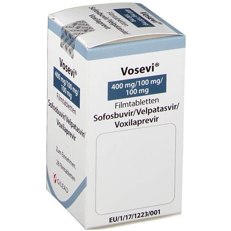 Vosevi 400 Mg-100 Mg-100 Mg Film Kapli Tablet (28 Tablet)