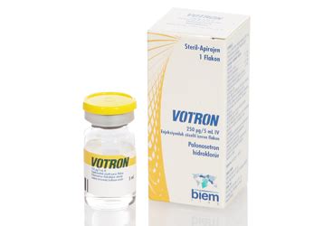 Votron 250 Mcg/5 Ml Enjeksiyonluk Cozelti Iceren Flakon
