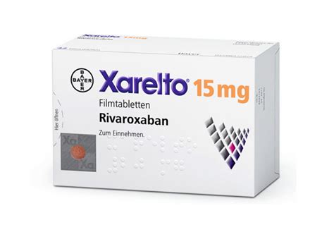 Xarelto 15 Mg 28 Film Kapli Tablet