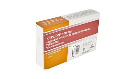 Xeplion 100 Mg/1 Ml Im Enjeksiyon Icin Uzun Salimli Suspansiyon