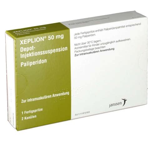 Xeplion 50 Mg/0,50 Ml Im Enjeksiyon Icin Uzun Salimli Suspansiyon
