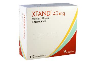 Xtandi 40 Mg Yumusak Kapsul (112 Kapsul)