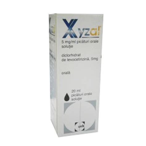 Xyzal 5 Mg/ml Oral Damla