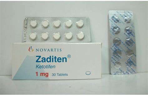 Zaditen 1 Mg 30 Tablet