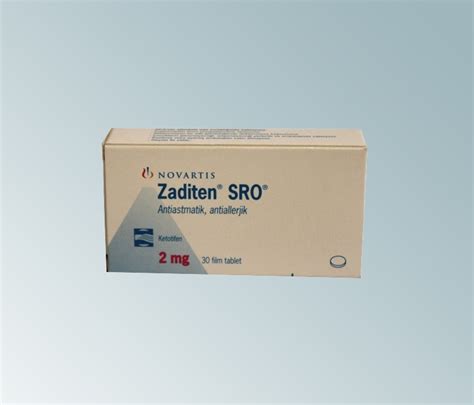 Zaditen Sro 2 Mg 30 Film Tablet