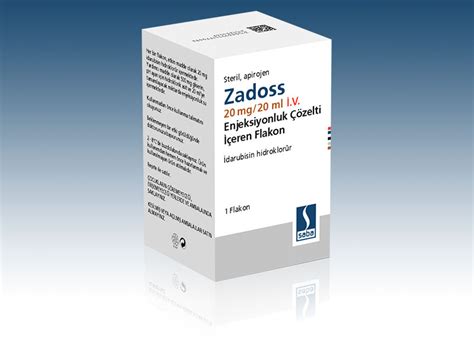 Zadoss 20 Mg/ 20ml Iv Enj.cozelti Iceren 1 Flakon