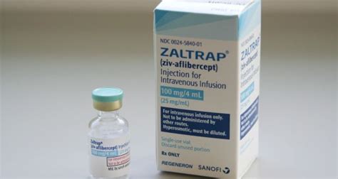 Zaltrap 100mg/4ml Infuzyonluk Konsantre Cozelti (1flakon)