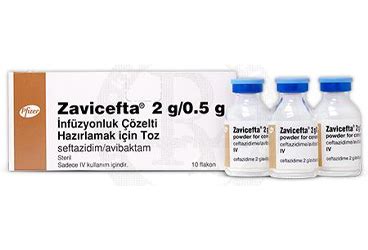 Zavicefta 2/0,5 G Infuzyonluk Solusyon Icin Toz