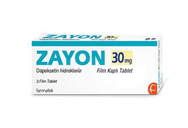 Zayon 30 Mg Film Kapli Tablet (3 Tablet)